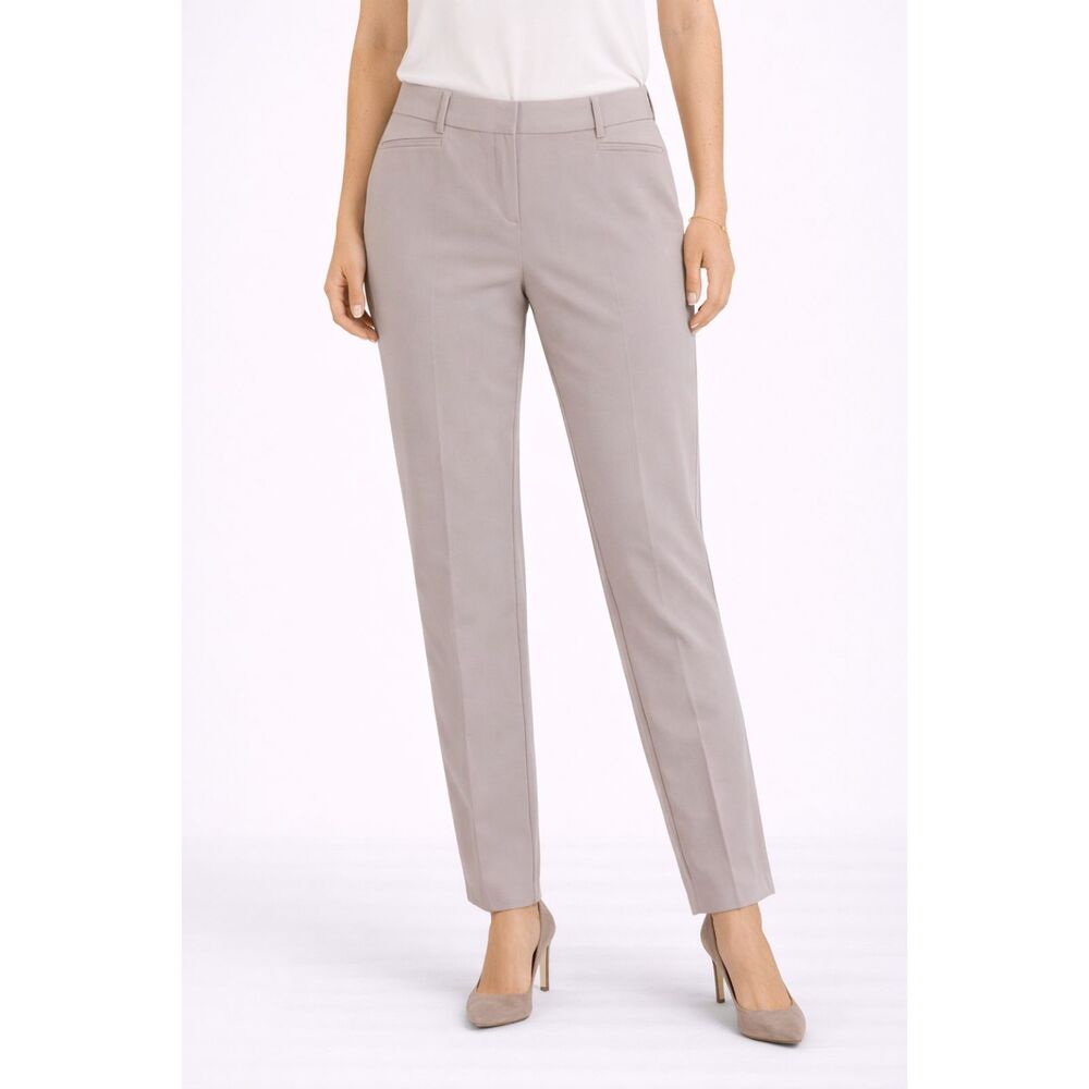 Rafaella Neutral Curvy Career Pants 12
